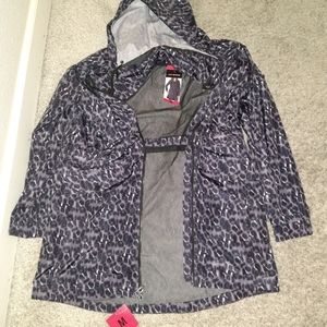 Leopard Print Rain jacket